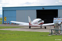 G-BXOJ @ EGPN - Parked up at Dundee base - by Clive Pattle