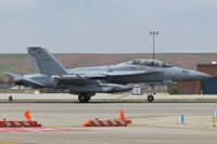 166855 @ KBOI - Landing roll out on RWY 28L. VX-9 Vampires, NAS China Lake, CA. - by Gerald Howard