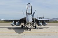 166855 @ KBOI - Parked on south GA ramp. VX-9 Vampires, NAS China Lake, CA. - by Gerald Howard