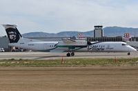N452QX @ KBOI - Taxiing from the gate.