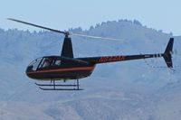 N844AK @ KBOI - Landing approach to the north GA ramp. - by Gerald Howard