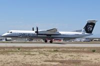 N420QX @ KBOI - Landing RWY 10R. - by Gerald Howard