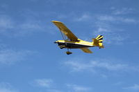 N5503H @ SZP - 1978 Bellanca 8KCAB SUPER DECATHLON, Lycoming AEIO-360 180 Hp, takeoff climb Rwy 22 - by Doug Robertson