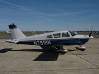 N7919N @ KPRB - 1969 Piper PA-28-180 Cherokee visiting@ Paso Robles Municipal Airport, CA - by Steve Nation