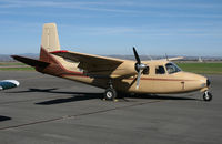 N4175B @ KPRB - Locally-based 1953 Aero Commander 520 @ Paso Robles Municipal Airport, CA (registration cancelled by FAA2010-10-18) - by Steve Nation