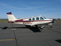 N3207L @ KPRB - 1976 Beech A-36 visiting @ Paso Robles Municipal Airport, CA - by Steve Nation