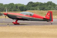 JY-RFB @ LFSI - Extra EA-300LP, Royal Jordanian aerobatic team, Taxiing to flight line, St Dizier-Robinson Air Base (LFSI) Open day 2017 - by Yves-Q