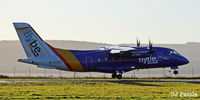 G-CCGS @ EGPN - Landing at Dundee from LCY - by Clive Pattle