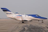 N420KA @ KBOI - Parked on north GA ramp.