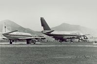 N601US - HKG Kai Tak 1971,with Winner Airways B-3001 Viscount - by Manuel Vieira Ribeiro