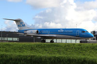 PH-KZB @ EHAM - KLM Cityhopper Fokker 70