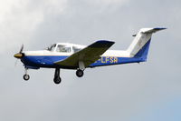 G-LFSR @ EGSH - Landing at Norwich. - by Graham Reeve