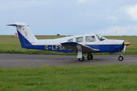 G-LFSR @ EGSH - Departing from Norwich. - by Graham Reeve