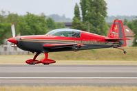 JY-RFB @ LFSI - Extra EA-300LP, Royal Jordanian aerobatic team, Landing rwy 29, St Dizier-Robinson Air Base (LFSI) Open day 2017 - by Yves-Q