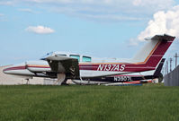 N137AS @ KLNS - A venerable Dutchess awaits some maintenance. - by Daniel L. Berek