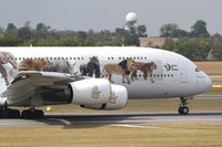 A6-EOM @ LOWW - Emirates A380 - by Andreas Ranner