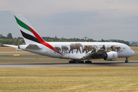 A6-EOM @ LOWW - Emirates A380 - by Andreas Ranner