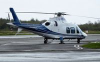 G-PBWR @ EGFH - Visiting A109S. - by Roger Winser