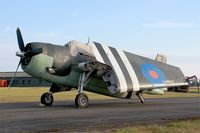 F-AZJA @ LFSI - Grumman TBM-3E Avenger, Static display, St Dizier-Robinson Air Base 113 (LFSI) Open day 2017 - by Yves-Q