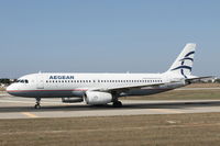 SX-DVY @ LMML - A320 SX-DVY Aegean Airways - by Raymond Zammit