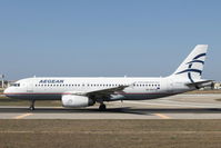 SX-DVY @ LMML - A320 SX-DVY Aegean Airways - by Raymond Zammit