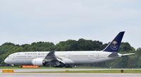 HZ-ARB @ EGCC - At Manchester - by Guitarist