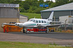 N477PM @ EGBJ - at Staverton - by Chris Hall