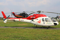 OO-HSN @ EBKT - Mobile Emergency Group Heli of West Flanders on visit during centenary celebration of Wevelgem Airport.