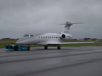 N280GL @ EGJB - On tow at Guernsey - by alanh