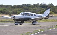 G-TIMK @ EGFH - Visiting Archer II. - by Roger Winser