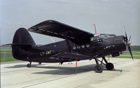 LY-AMF @ EHLE - Black with golden registration, crashed Mitton UK 15-10-1999 and w/o - by Gerrit van de Veen