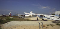 F-GRCP @ LFDK - Busy para aircraft flightline at Soulac sur Mer FR left N924MA middle F-GJDS and F-GRCP - by Gerrit van de Veen