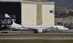 N442AS @ KLAX - Taxiing to gate at LAX - by Todd Royer