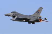 FA-69 @ LFRJ - SABCA F-16AM Fighting Falcon, Take off rwy 26, Landivisiau Naval Air Base (LFRJ) Tiger Meet 2017 - by Yves-Q