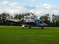 G-SGRP - Stobart Group's AW-109SP, seen at the Phoenix Sports and Social Club, Brinsworth. - by Curtis Smith
