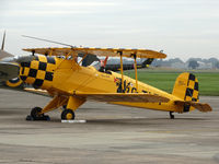 G-TAFF @ EGCM - CASA Jungmann seen at RAF Church Fenton, Leeds. - by Curtis Smith