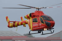 G-EHEM @ EGSH - Landing at Norwich. - by Graham Reeve