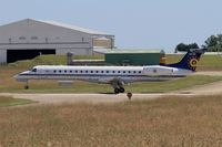 CE-03 @ LFRJ - Embraer ERJ-145LR, Landing rwy 08, Landivisiau Naval Air Base (LFRJ) - by Yves-Q