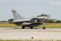 45 @ LFRJ - Dassault Rafale M, Taxiing to flight line, Landivisiau Naval Air Base (LFRJ) Tiger Meet 2017 - by Yves-Q