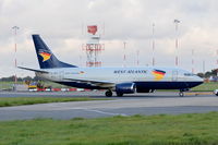 G-JMCO @ EGSH - Under tow at Norwich. - by Graham Reeve