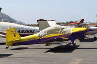 N21PE @ SZP - 2010 Mortenson VAN's RV-4, Lycoming O-320 160 Hp, Felix the Cat logo on tail - by Doug Robertson