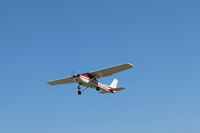 N714HH @ SZP - 1977 Cessna 150M, Continental O-200 100 Hp, another takeoff climb Rwy 22 - by Doug Robertson
