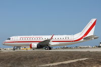SP-LIG @ LMML - Embraer175LR (ERJ-170) SP-LIG Government of Poland - by Raymond Zammit