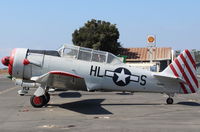 N2863G @ SZP - 1958 North American SNJ-6 TEXAN 'SPARKY', P&W R-1340 WASP 600 Hp radial, of the Condor Squadron - by Doug Robertson