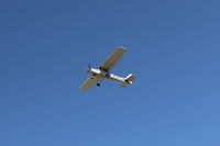 N704UT @ SZP - 1976 Cessna 150M, Continental O-200 100 Hp, takeoff climb Rwy 22 - by Doug Robertson