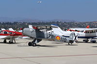 N131BF @ CMA - 1963 C.A.S.A. 1.131 BUCKER JUNGMANN, E.N.M.A. GIV Series, parked - by Doug Robertson
