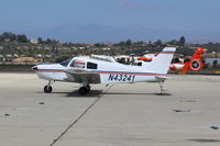 N43241 @ CMA - 1974 Piper PA-28-140, Lycoming O-320-E2A 150 Hp - by Doug Robertson