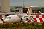 G-SMLA @ EGCC - being pushed back in the FBO exc ramp egcc uk - by andysantini