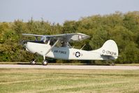 N413PG @ KEOK - On the take-off roll - by Glenn E. Chatfield