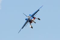 E152 @ LFBD - Dassault Dornier Alphajet E (F-UHRT), Athos 07 of Patrouille de France 2017, Bordeaux-Mérignac Air Base 106 (LFBD-BOD) Open day 2017 - by Yves-Q